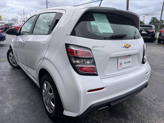 2017 chevrolet sonic lt