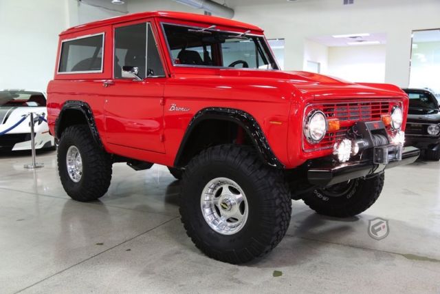 1973 ford bronco 4739 miles 8 cylinder engine