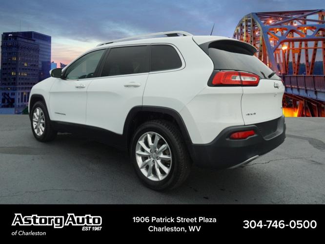 used 2016 jeep cherokee 4wd limited charleston, wv 25309 for sale in charleston, west virginia