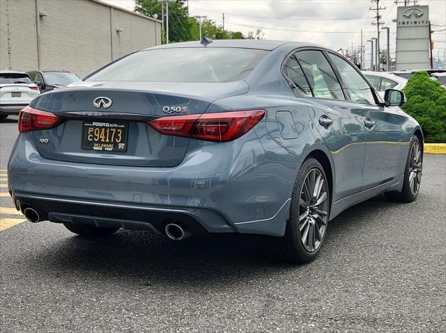 2021 infiniti q50 3.0t red sport 400