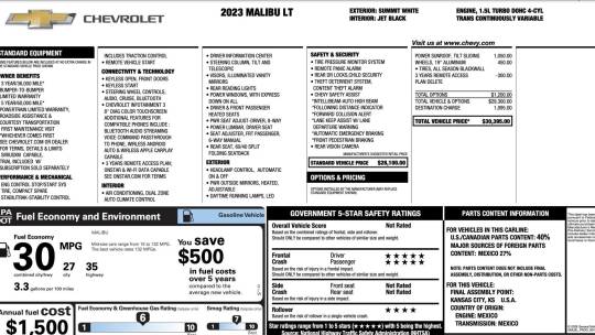 2023 Chevrolet Malibu