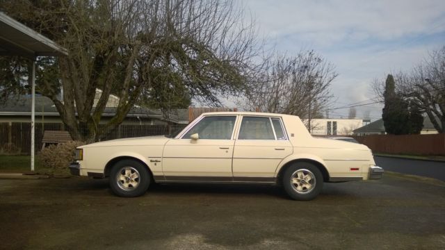 1984 cutlass supreme brougham 4 door v8, super clean, runs good, original