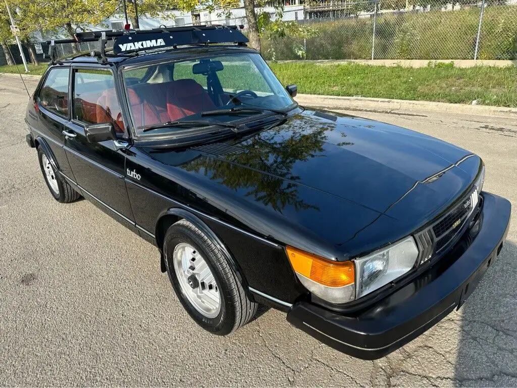 1980 saab 900, black with 53,700 miles available now!