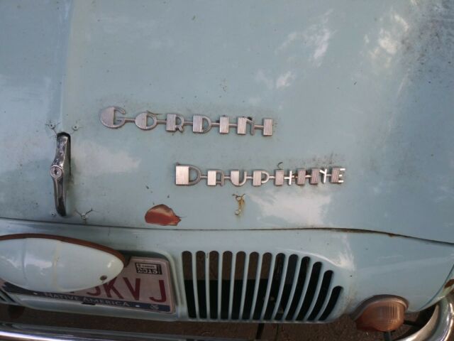 1962 renault dauphine gordini 4 dr rear engine sedan classic car rare