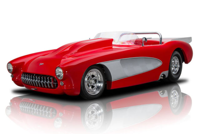 1957 chevrolet corvette 0 red roadster 454 v8 3 speed automatic