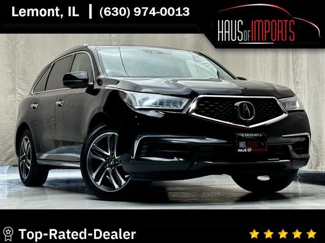 2017 acura mdx 3.5l w/advance & entertainment pkgs