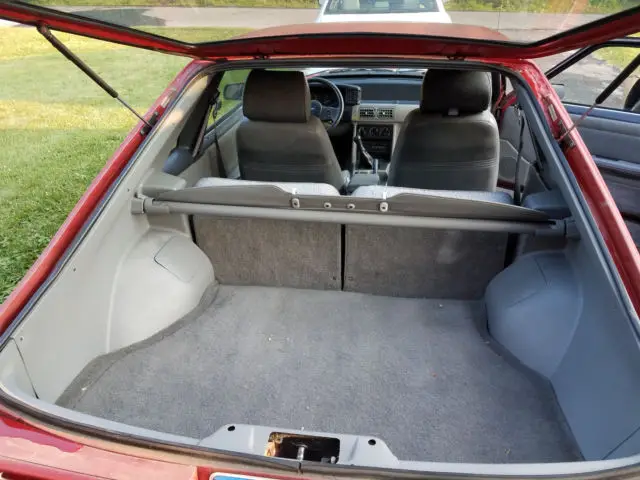 1989 ford mustang 5.0l hatchback 5 speed 25th anniversary model