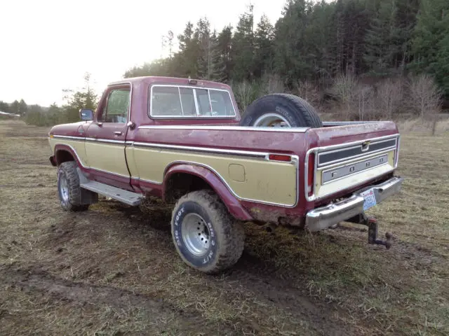 1977 ford f-150 xlt standard cab pickup 2-door 6.6l