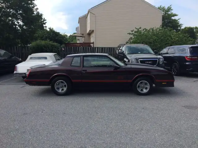 1987 monte carlo ss find low mileage