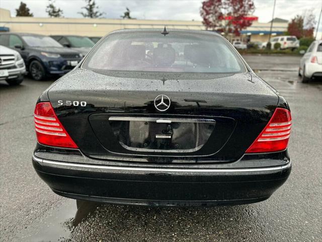 2004 mercedes-benz s-class s500 4dr sedan 5.0l