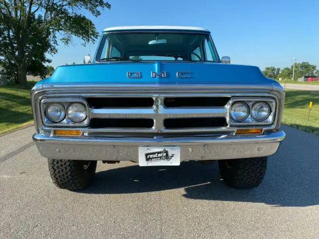 1970 gmc jimmy k5 4x4, 350ci - auto, med blue, 115k miles