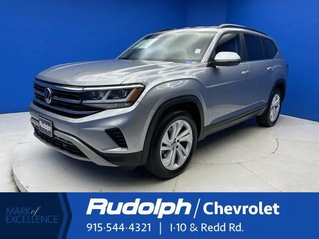 2021 volkswagen atlas 3.6l se w/technology