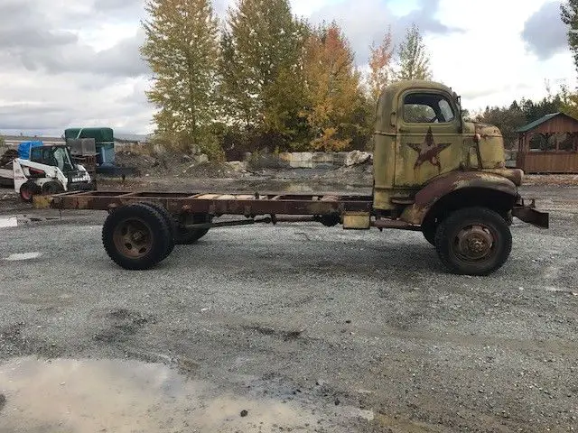 1943 chevrolet g7123 4x4 military coe cabover truck cab & chassis 4 wheel drive