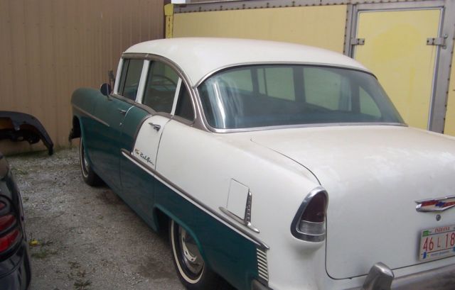 1955 chevrolet bel air 4dr sedan