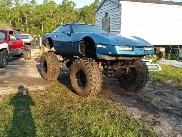 1990 corvette monster truck 4x4 project florida
