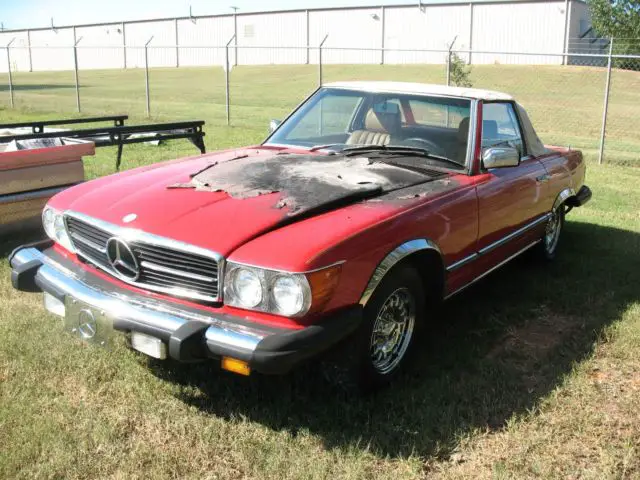 1983 mercedes 380sl salvageable