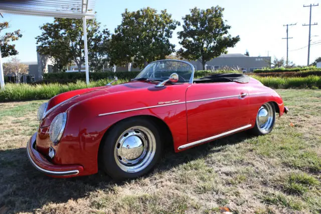 100% electric - 1957 porsche 356a vintage speedster - replica