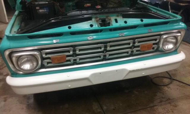 1964 ford f-250 , 99 % rust free calif. truck