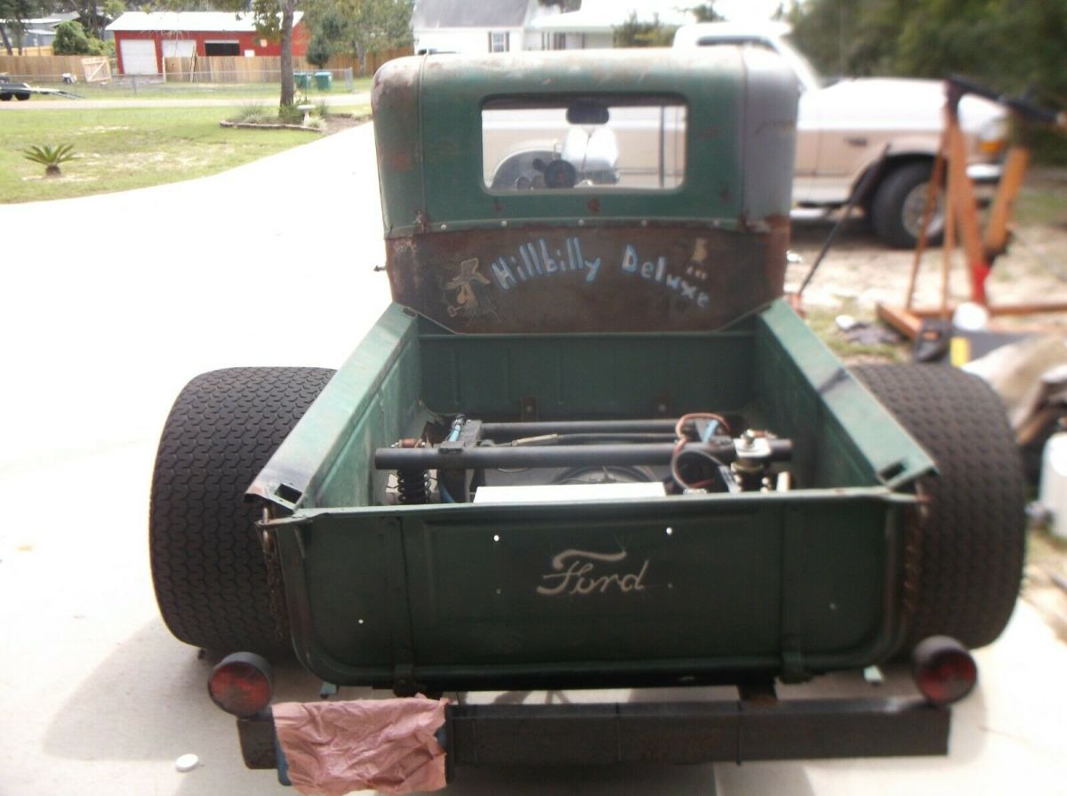 1931/32 ford model a pickup. rat rod/ hotrod/ ratrod/ dragcar gasser/ roller