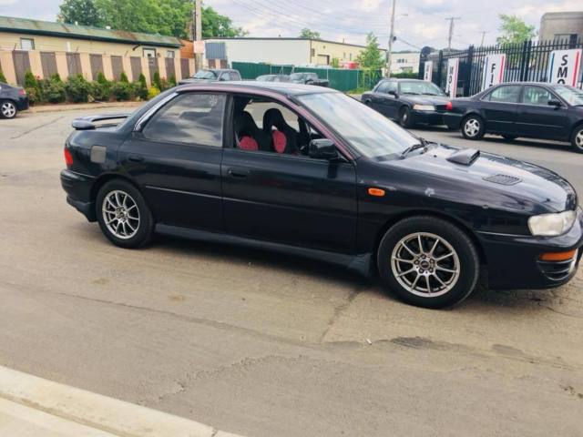 1993 subaru impreza wrx 4wd black 5 speed sedan gc8 rhd jdm ej20 turbo
