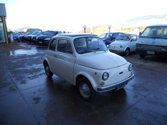1973 fiat 500 model r white