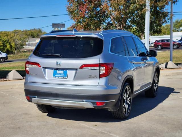 2019 honda pilot elite