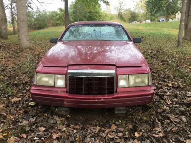 1991 lincoln mark vii cpe project car
