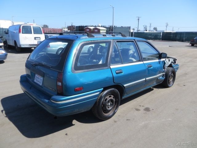 1993 mercury tracer used 1.9l i4 8v automatic wagon no reserve