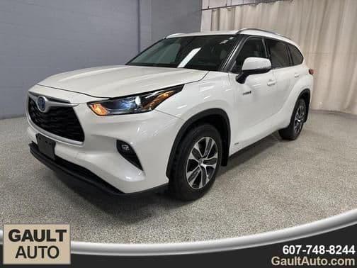 2021 toyota highlander hybrid xle 4dr all-wheel drive in campville, new york
