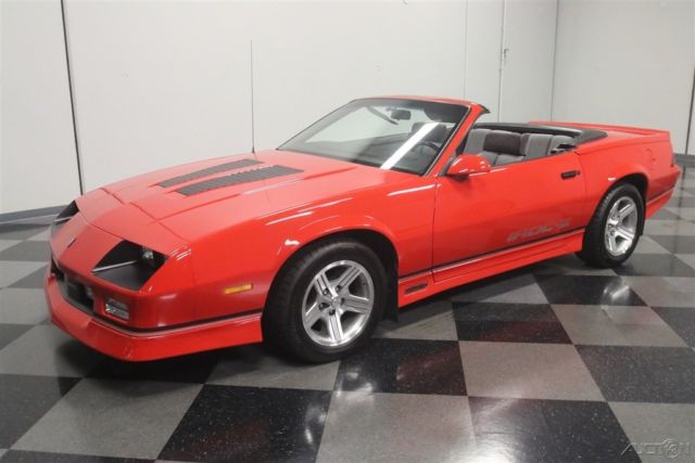 1990 chevrolet camaro iroc z/28 convertible convertible 1990 used 5l v8 16v rwd