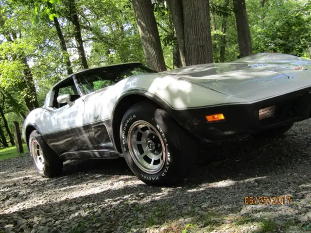 1978 corvette silver anniversary 40 thousand original miles