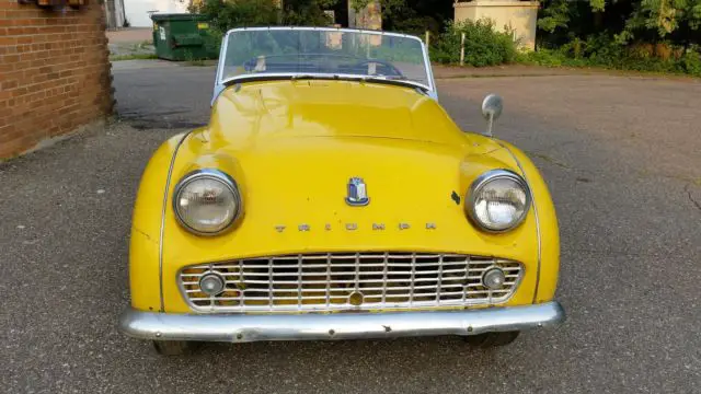 1962 triumph tr3 "low reserve" ultimate barn find mg austin jaguar