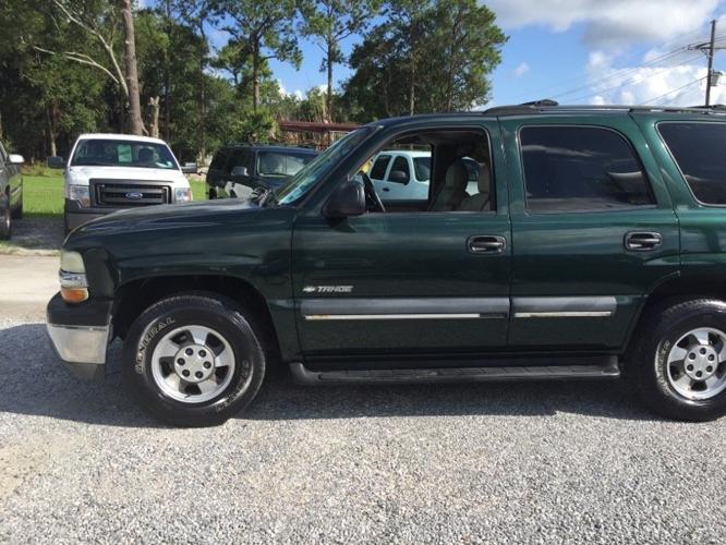used 2002 chevrolet tahoe 2wd houma, la 70360 for sale in allemand, louisiana
