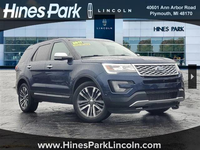 2017 ford explorer platinum