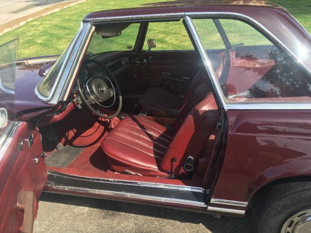 1968 mercedes benz 280sl "rare" california special "no reserve"
