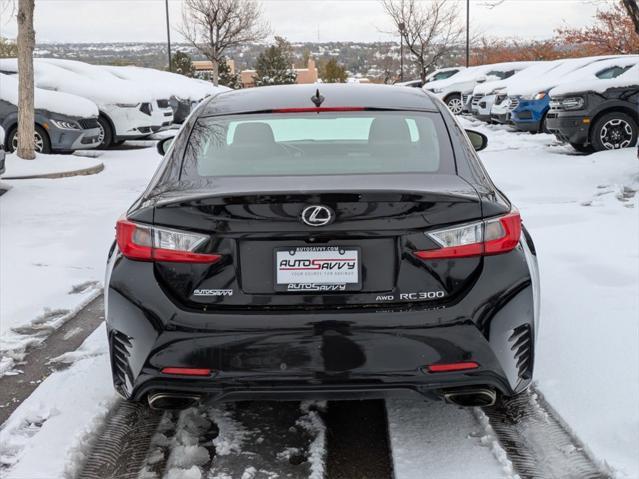 2016 lexus rc 300 base