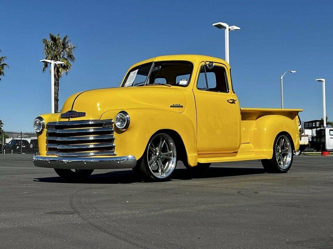 1951 chevrolet 5 window custom 350ci v8 pick up