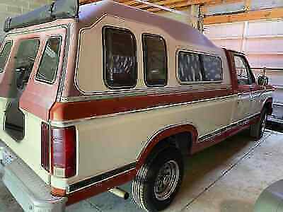 1984 ford f-150 pickup red rwd automatic