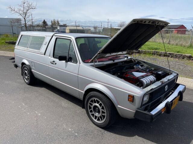 1980 volkswagen caddy pickup grey fwd manual
