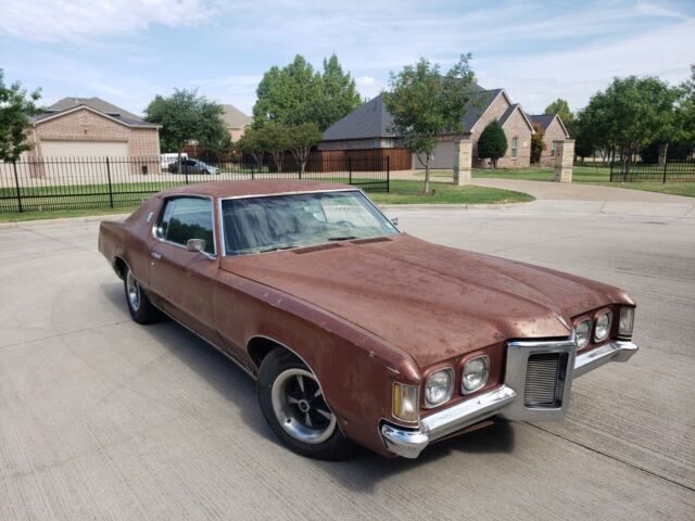 1969 pontiac grand prix model j, rusty hot rod, runs, drives, stops, steers