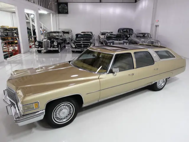dean martin's 1976 cadillac castilian fleetwood estate wagon: incredibly rare!