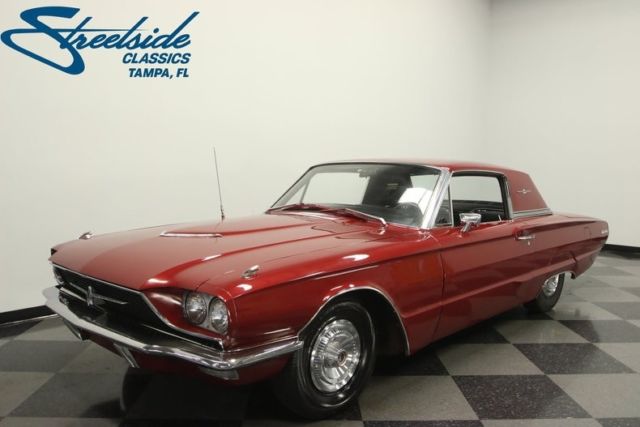 1966 ford thunderbird 98778 miles vintage burgundy coupe 390 v8 3 speed automat