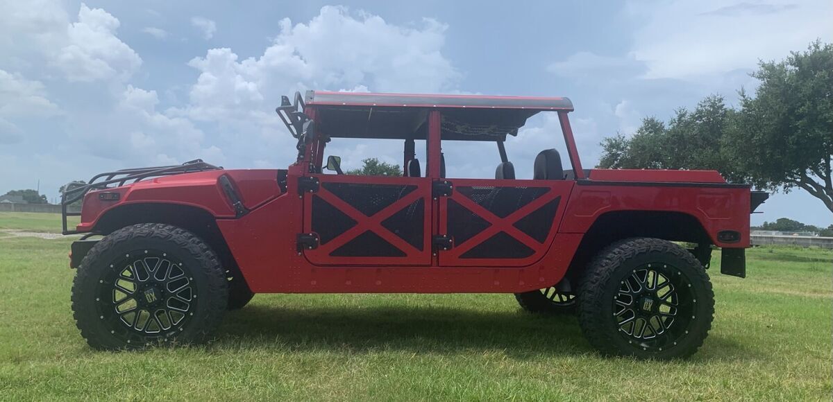 custom restored hummer h1 / m998 am general humvee excellent condition