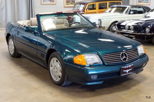 1994 mercedes-benz sl-class, green metallic with 39661 miles available now!