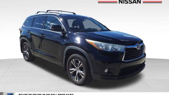2016 Toyota Highlander xle v6