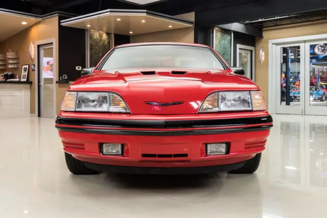 turbo coupe! 2 owners, 3,445 actual miles, 2.4l turbo, 5-speed manual, 1 of 499