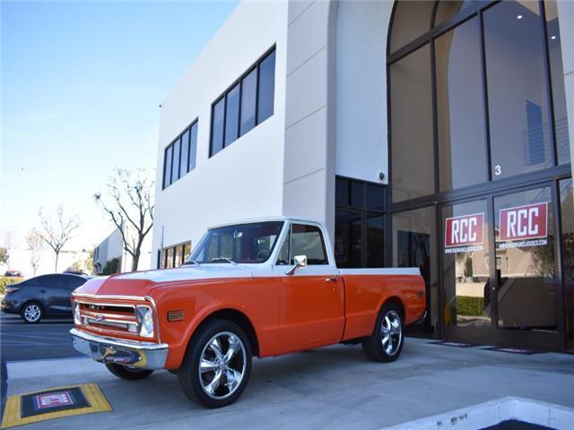 1968 chevrolet c10 438 miles hugger orange automatic