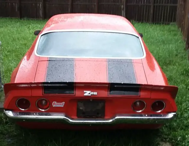 running 1973 chevy camaro z28 rs !!no reserve