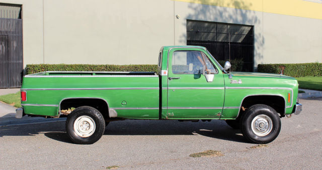 california original, 1974 gmc sierra grande 4x4, no reserve