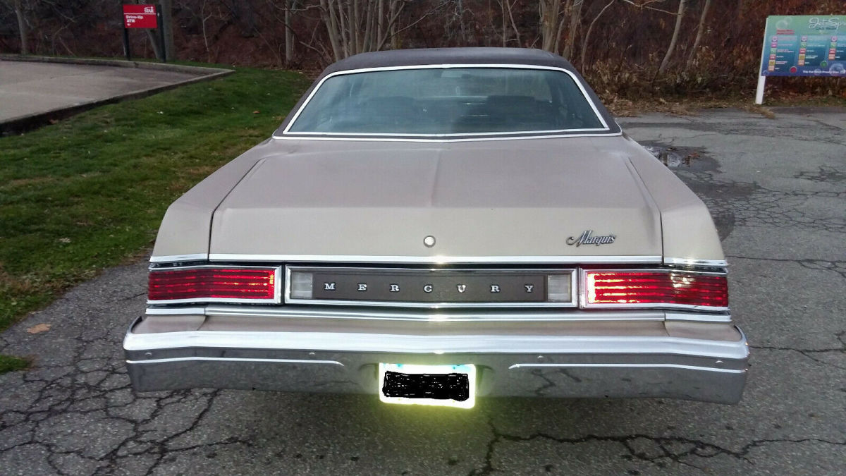 1978 mercury marquis / very low miles / excellent shape